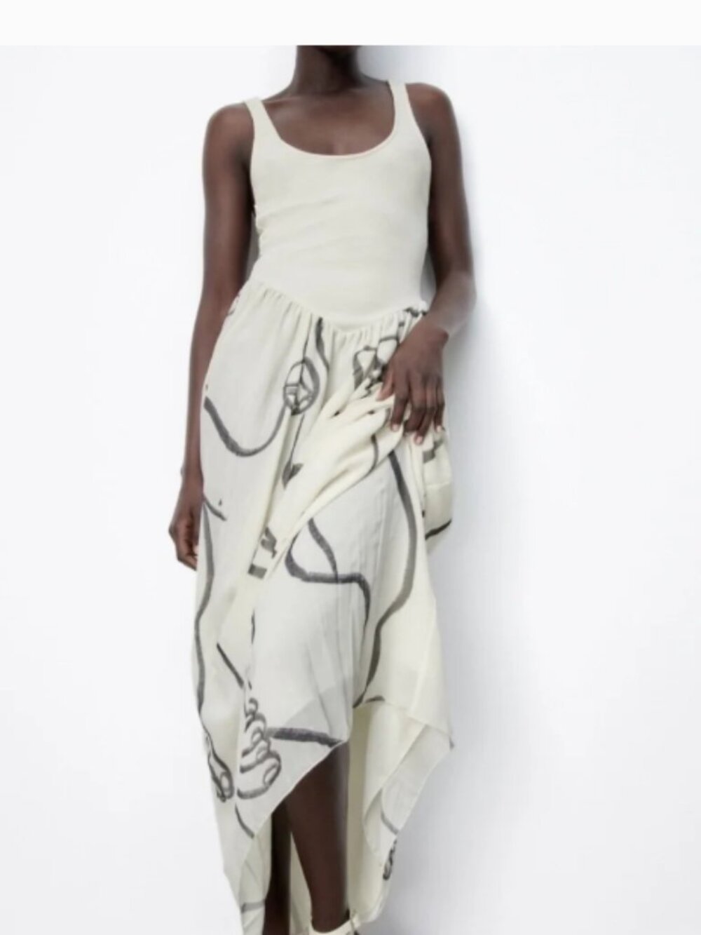 Zara Dress x Dina Bukva Collab  Brand new!  TikTok MUST HAVE!  Sz S